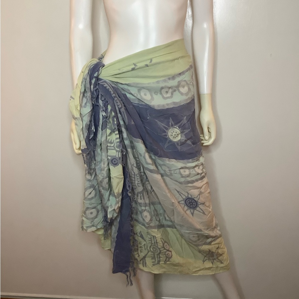Tribal Boho Hippie Pastel Women's Multi-Color Sarong